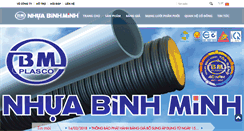 Desktop Screenshot of binhminhplastic.com.vn